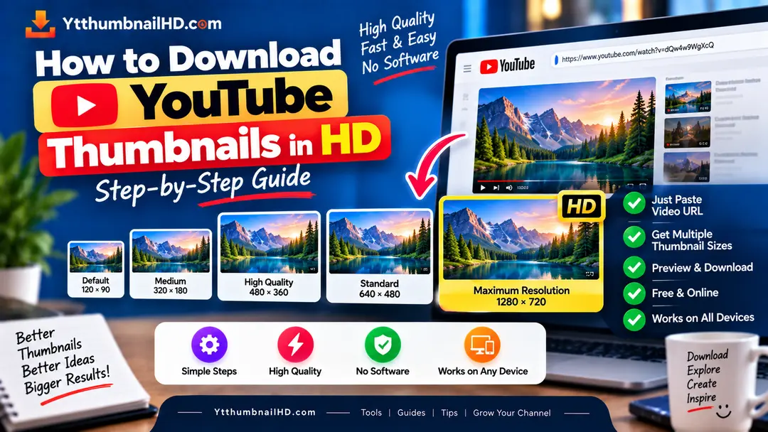 How to Download YouTube Thumbnails in HD: Complete Guide