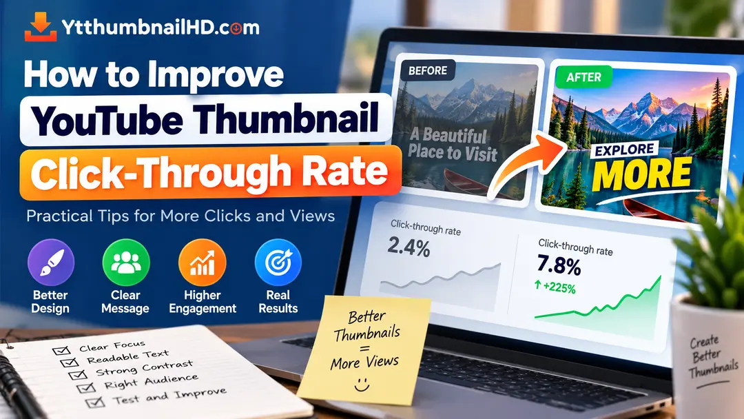 How to Improve YouTube Thumbnail Click-Through Rate