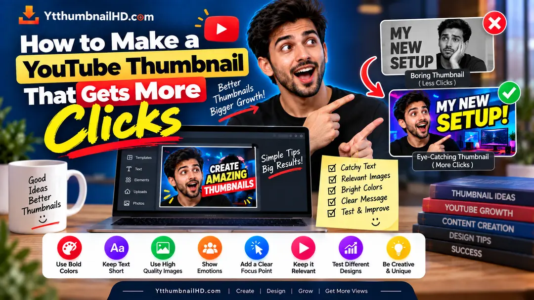 How to make a YouTube thumbnail that gets more clicks
