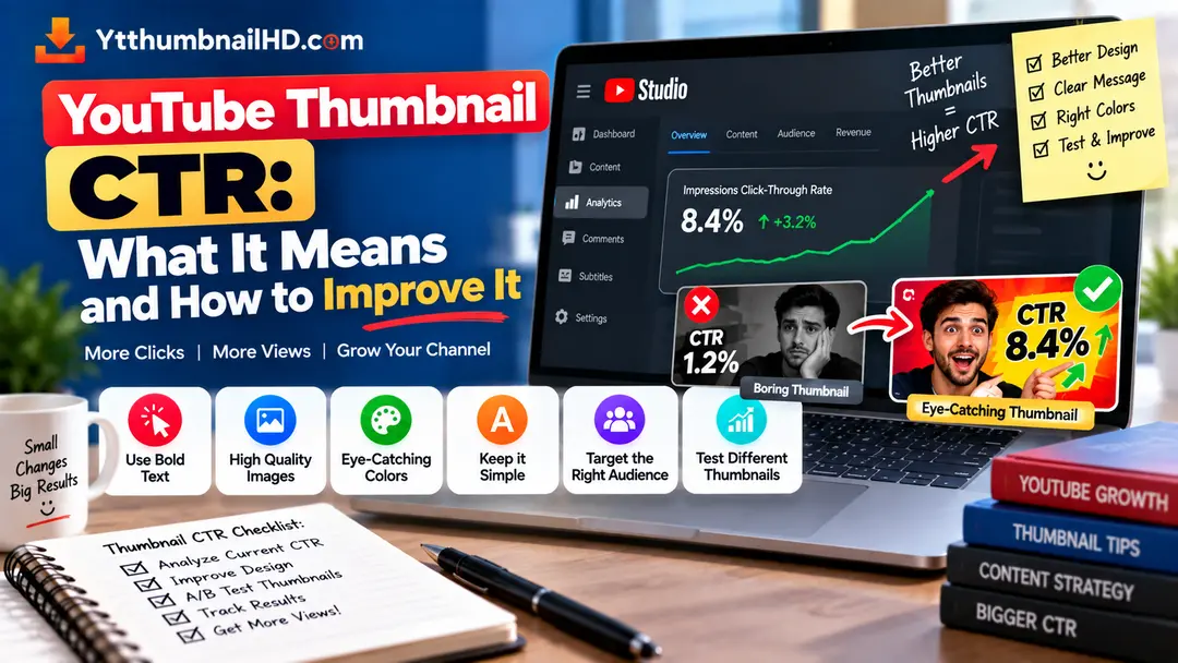 YouTube thumbnail CTR guide and analytics
